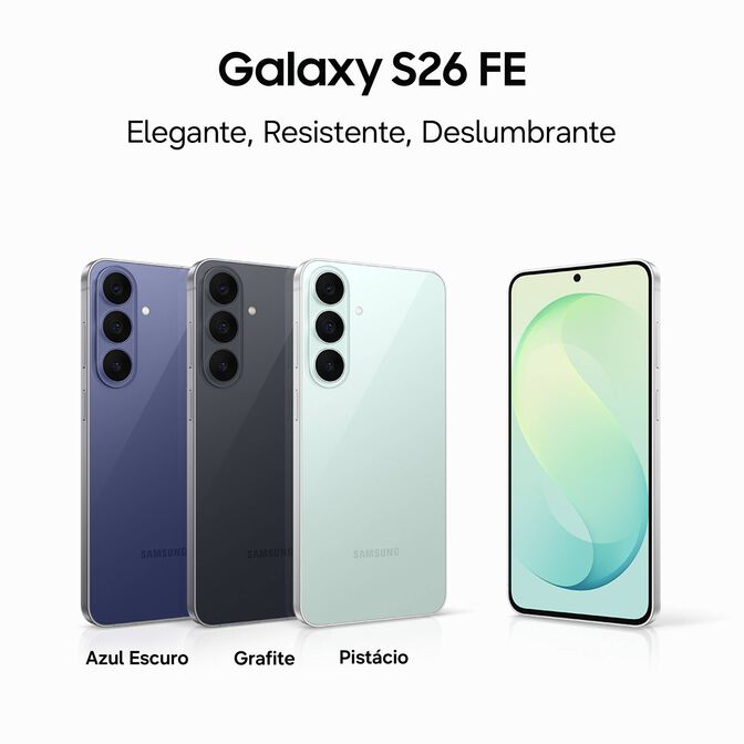 Smartphone Samsung Galaxy S26 FE 6.7" (8 / 512GB) 120Hz Pist&aacute;cio image number 1