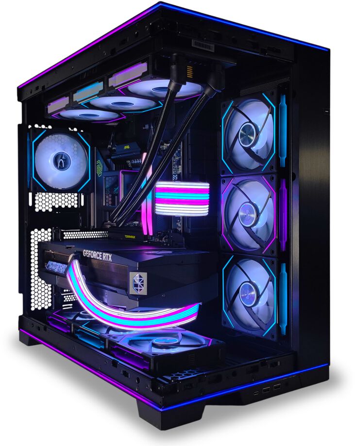 Ordenador King Mod Gamer-PC Ryzen 7 9800X3D 64GB DDR5 2TB RTX 5090 WiFi W11 V2 image number 1