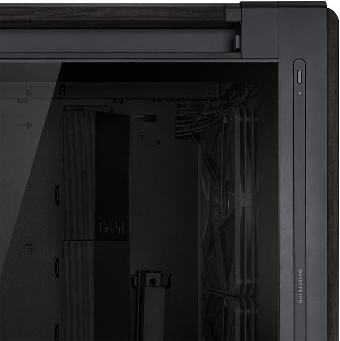 Torre E-ATX Asus ProArt PA602 Wood Edition Negro image number 12