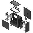 Caja ATX HAVN BF 360 Flow Solid Negro image number null