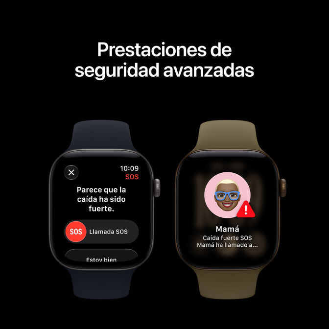 Smartwatch Apple Watch Series 12 GPS 46mm Space Grey Aluminium Case with Navy Blue Sport Band - M/L image number 5