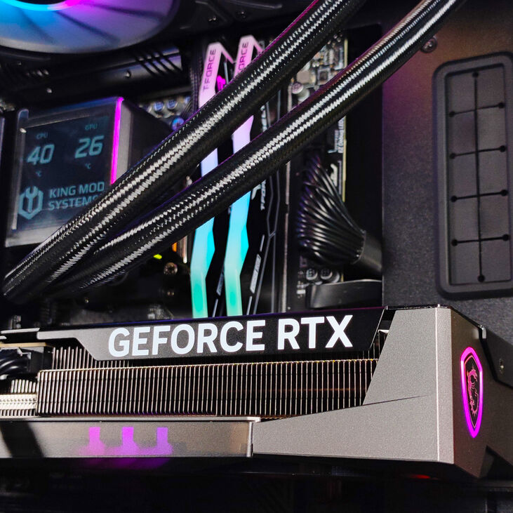 Ordenador King Mod Gamer-PC Ryzen 7 9800X3D 32GB DDR5 1TB RTX 5070 Ti WiFi W11 image number 6