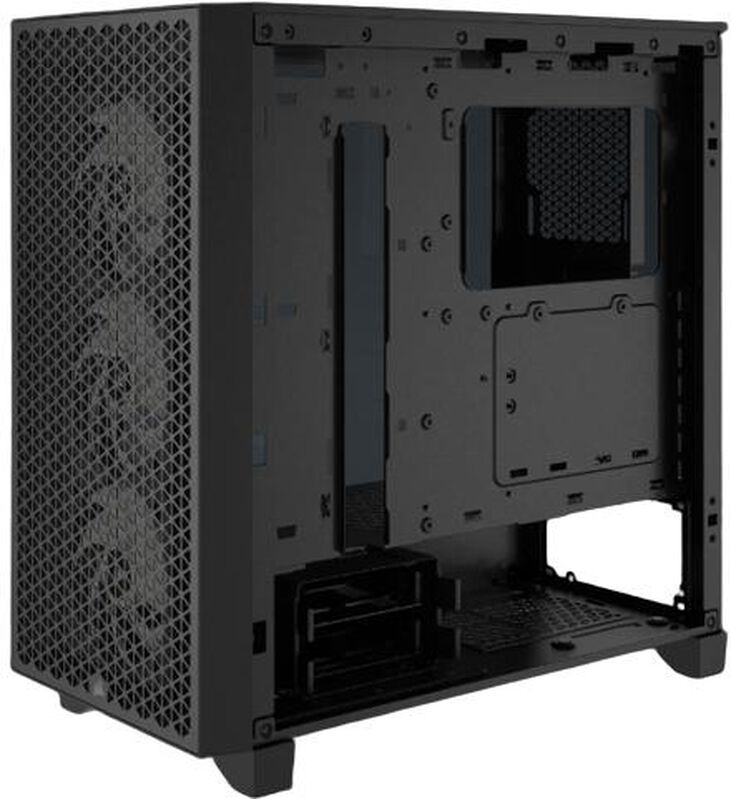 Torre ATX Corsair 3000D RGB Airflow Negro Cristal Templado image number 3