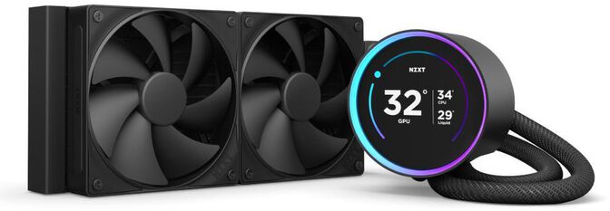 Kit de Refrigeraci&oacute;n L&iacute;quida CPU NZXT Kraken Elite 240 (2025) Negro image number 0