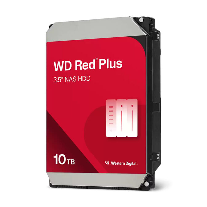 Disco Western Digital Red Plus 10TB 7200rpm 512MB SATA III image number 0