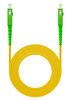 Cable de Fibra Óptica NanoCable SC/APC-SC/APC Monomodo Simplex LSZH 20 M Amarillo image number null