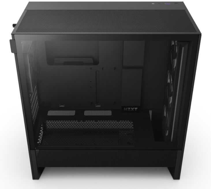 Torre  ATX NZXT H5 Flow RGB Compact Negra image number 2
