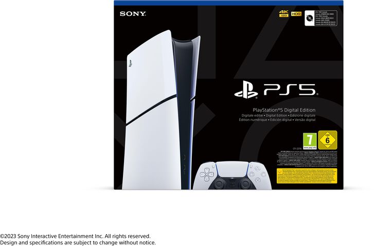Consola Sony Playstation 5 Slim Edición Digital 1TB image number 2