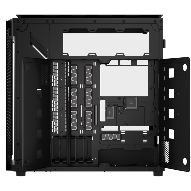 Torre E-ATX Corsair 9000D RGB Airflow Negro Cristal Templado image number 10