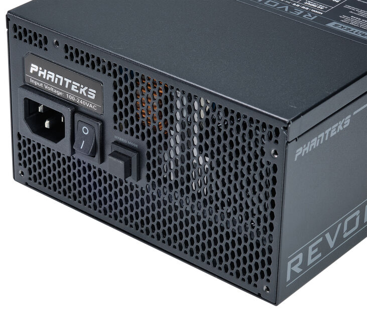 Fuente Modular Phanteks Revolt ATX 3.0 PCIe 5.0 1200W Platinum Preta (Sin Cables Incluídos) image number 4