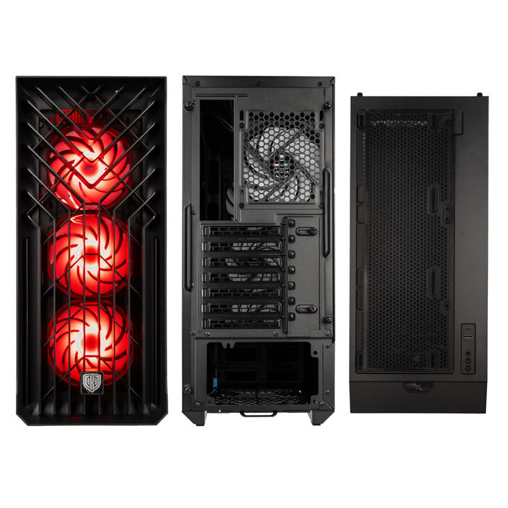Caja ATX Kolink Unity Cascade ARGB Mesh Negro image number 9