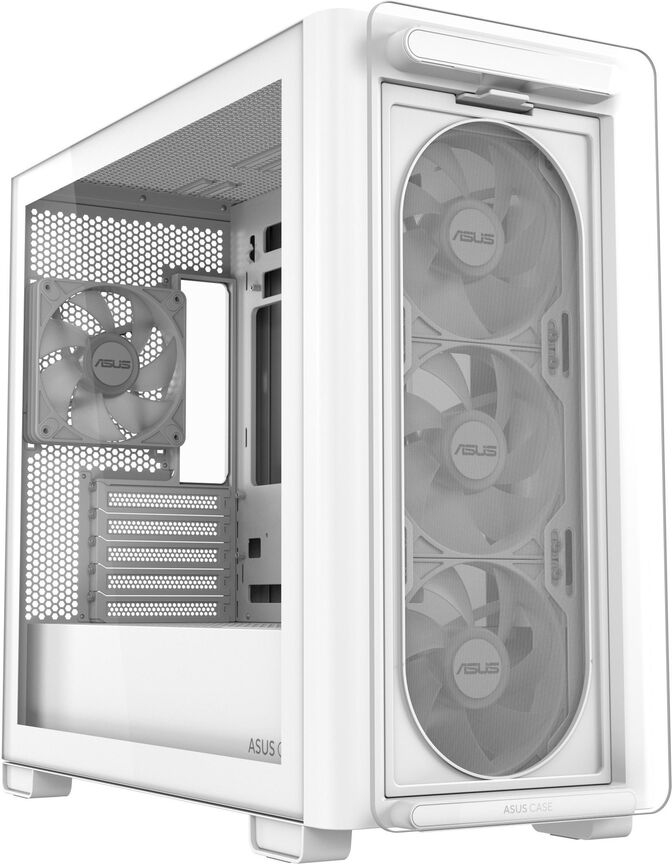 Torre Micro-ATX Asus A23 Plus ARGB Blanco image number 5