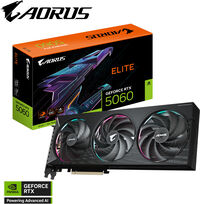Tarjeta Gráfica Gigabyte GeForce® RTX 5060 Aorus Elite 8GB GDDR7 DLSS4