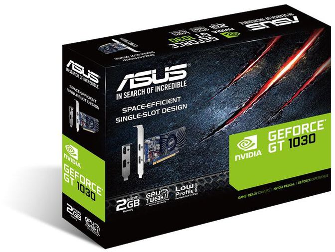 Tarjeta Gr&aacute;fica Asus GeForce&reg; GT 1030 LP 2GB GDDR5 image number 4