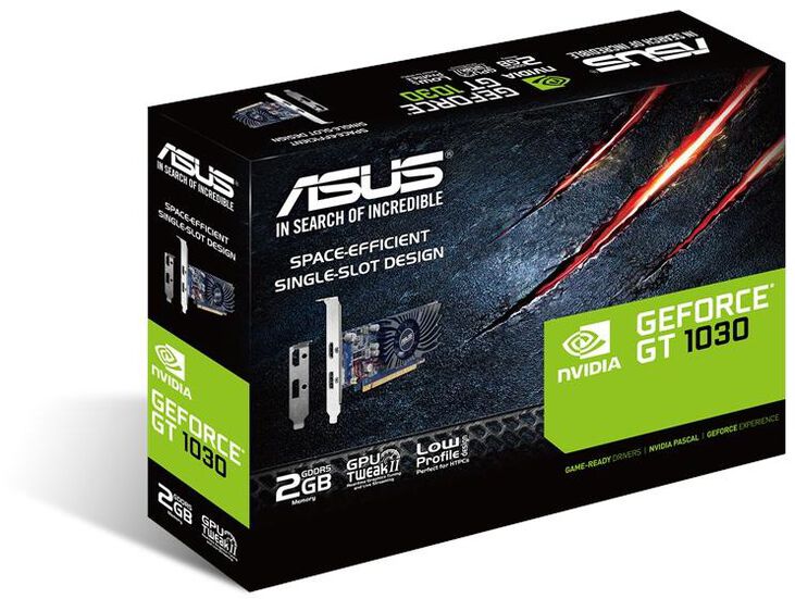 Tarjeta Gráfica Asus GeForce® GT 1030 LP 2GB GDDR5 image number 4