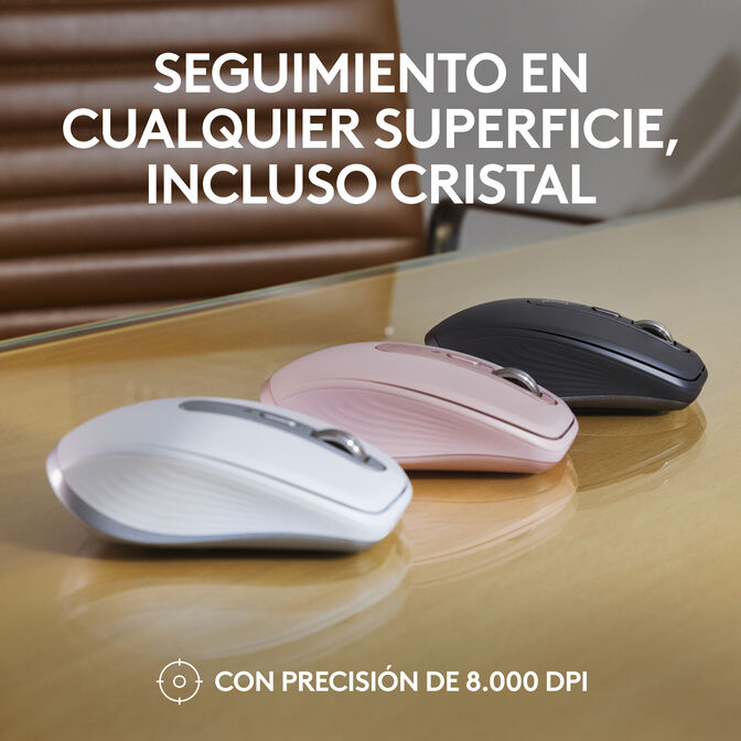 Rat&oacute;n Logitech MX Anywhere 3S Wireless Gris Claro image number 5