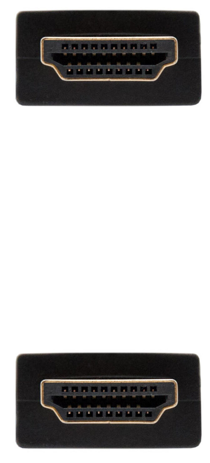 Cable HDMI V2.0 4K@60Hz 18Gbps NanoCable USB-A M/M 5 M Negro image number 2