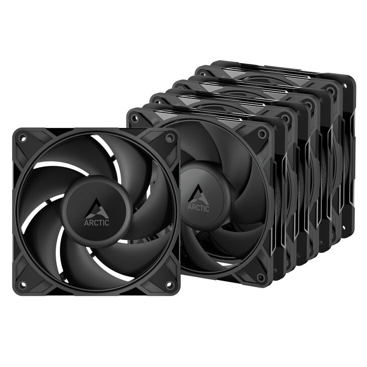 Ventilador Arctic P12 PRO PWM PST 120mm (Pack 5) image number 0