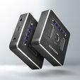 CLONE DUAL SDD Dock Station AXAGON ADSA-M2C USB-C 3.2 Gen2 - 2x NVMe image number null