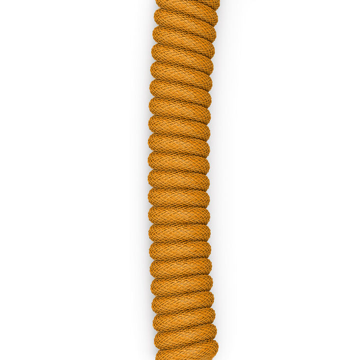 Cable Coiled Glorious USB-C para USB-A , 1,37m - Glorious Gold image number 4