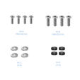 Soporte de Pared Tooq Tilt e GiRat&oacute;nrio 2 Pivots 23" a 55" Max. 30kg Negro image number null