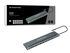 HUB USB Conceptronic 12-in-1 USB-C 3.2 > 2x USB3.0 + USB 2.0 + DP 4K + HDMI + Gigabit + Lt.Cartões + USB-C (PD100W) + USB-C + Áudio image number null