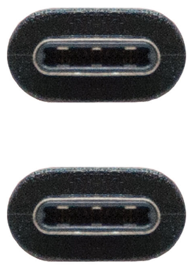 Cable USB 3.1 GEN2 10Gbps 5A Nanocable USB-C M/M 1.0 M Negro image number 2