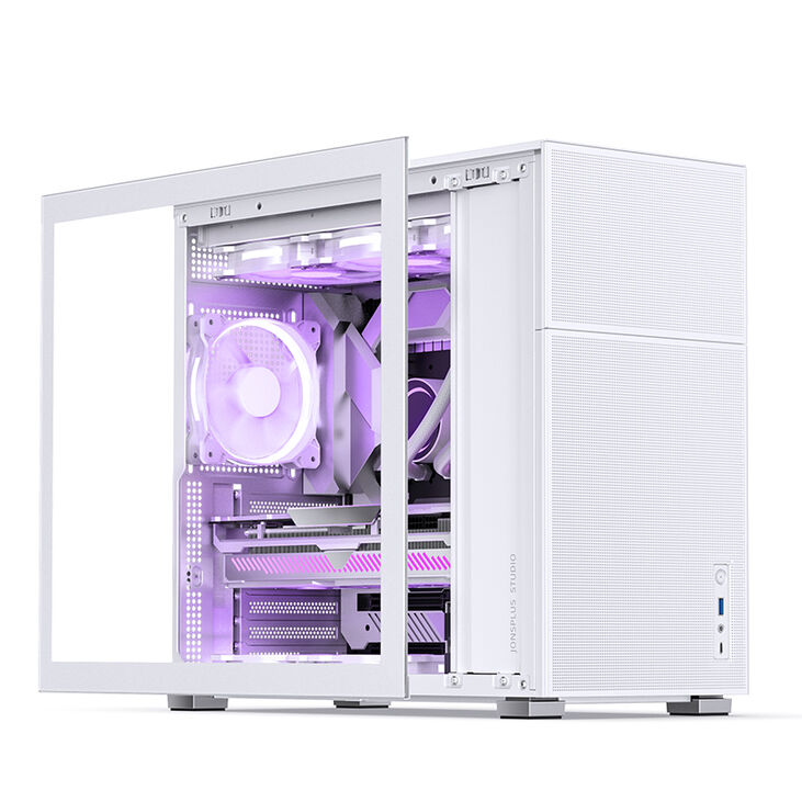 Caja ATX Jonsbo D41 MESH Vidrio Templado Blanco image number 2