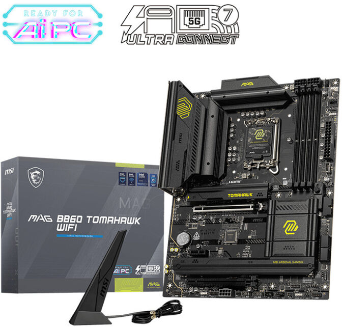 Placa Base MSI MAG B860 TOMAHAWK WIFI image number 0