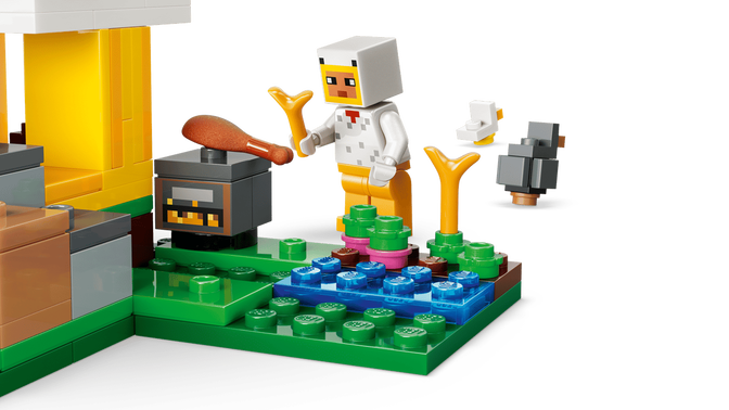 LEGO Minecraft: La Granja de Pollos, 233 Piezas (21585) image number 5