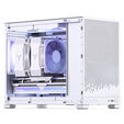 Caja Micro-ATX Jonsbo D32 STD Vidrio Temperado Blanco image number null