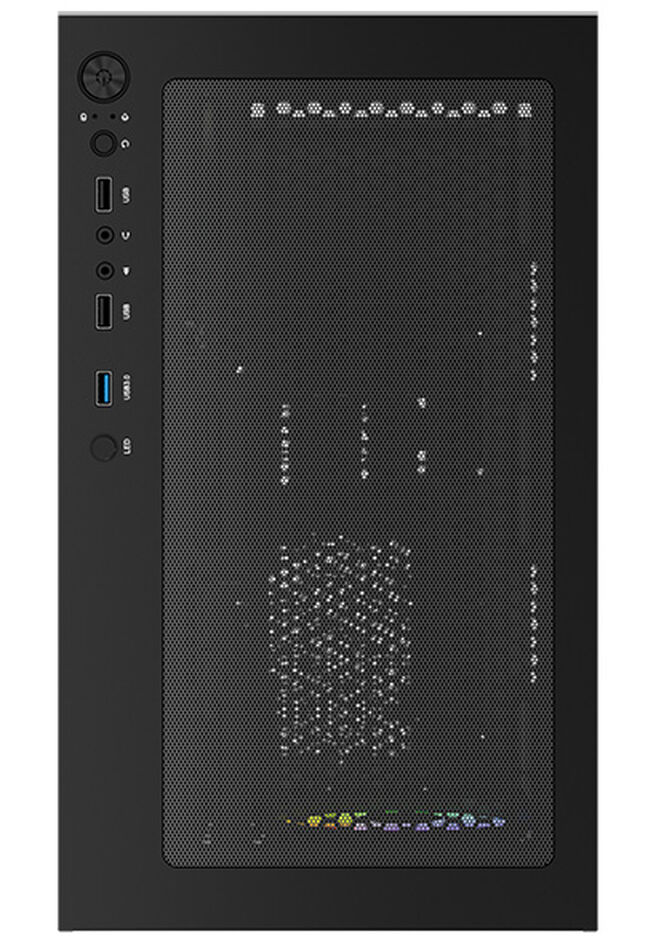 Caja Micro-ATX Aerocool Viewport Mini Vidrio Templado Negro image number 5