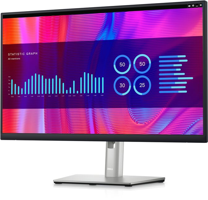 Monitor Dell P Series 24" P2423DE IPS QHD 60Hz 5ms USB-C (90W) SS USB (3.2 Gen1) image number 2