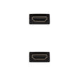 Cable HDMI V2.0 4K@60Hz 18Gbps NanoCable USB-A M/M 2 M Negro image number null