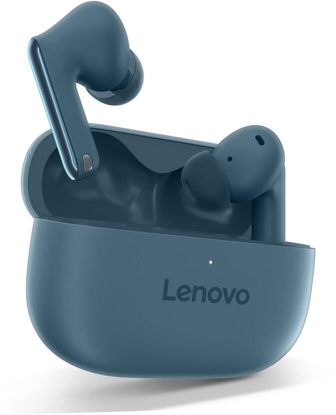 Earbuds Lenovo Yoga True Wireless Stereo Azul-Verde image number 2