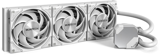 Water Cooler CPU Montech HyperFlow Silent 360mm Blanco image number 0