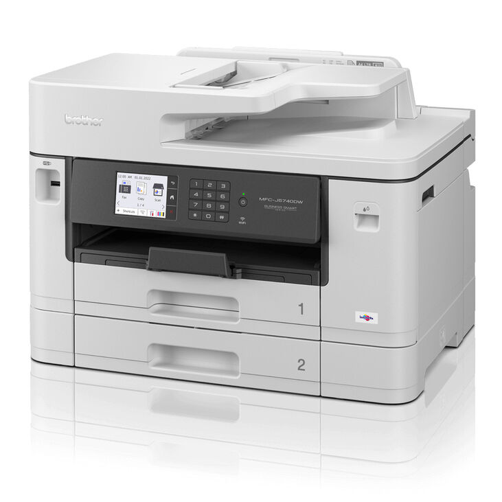 Impresora Multifunción de Inyección de Tinta Brother MFC-J5740DW A3 WiFi image number 3