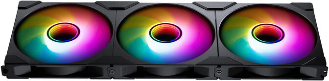 Ventilador Phanteks M25 Gen2 140mm PWM Reversed Airflow D-RGB Negro (Pack 3) image number 0