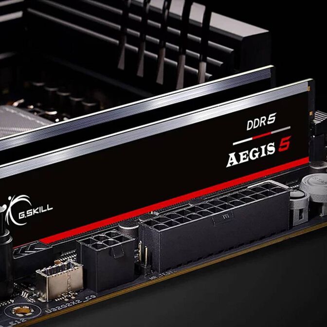 G.Skill Kit 64GB (2 x 32GB) DDR5 6000MHz Aegis 5 CL36 Black - F5-6000J3636F32GX2-IS image number 4