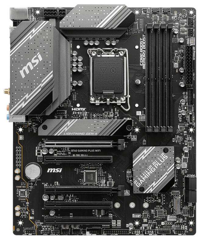 Placa Base MSI B760 GAMING PLUS WiFi image number 1