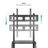 Soporte Móvil Tooq COLOSO 37" a 100" Max 150Kg Negro image number null