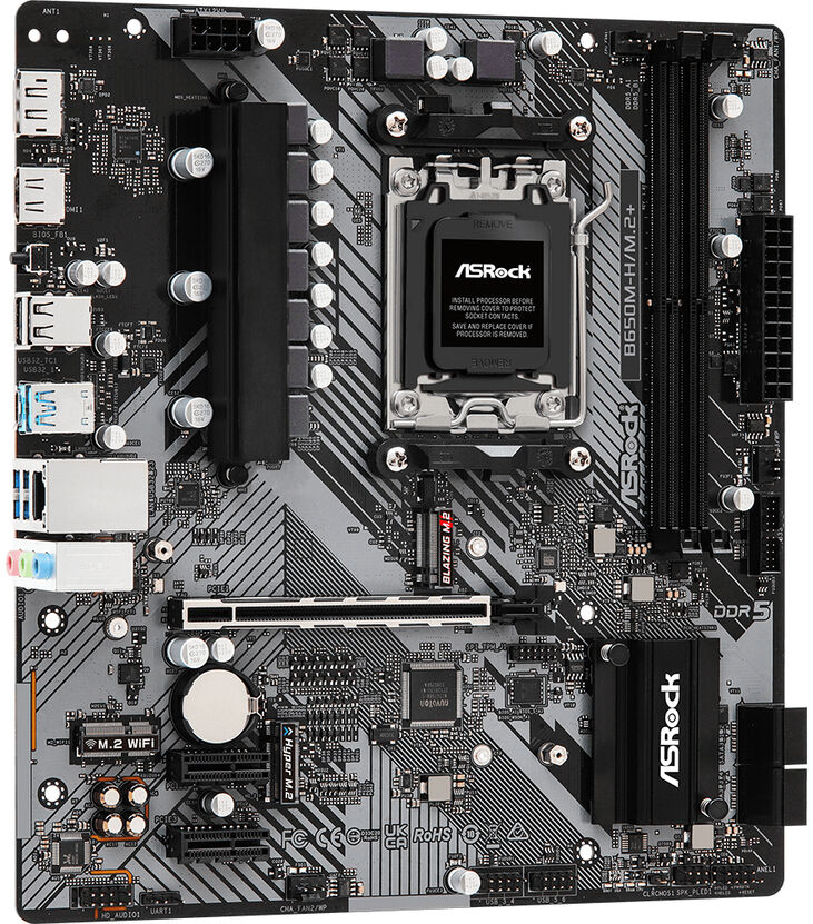 Placa Base ASRock B650M-H/M.2+ image number 3