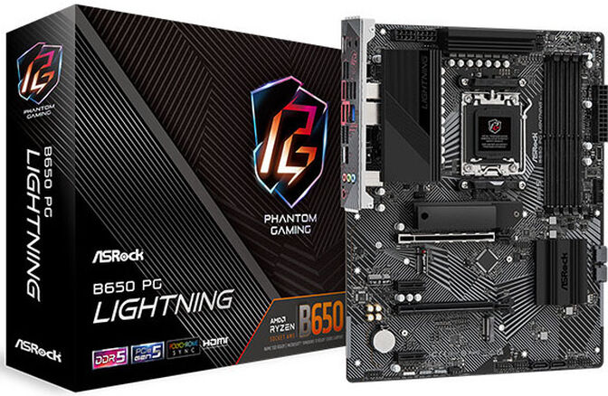Placa Base ASRock B650 PG Lightning image number 0
