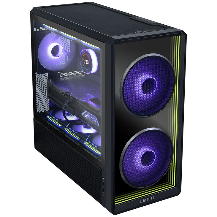 Caja ATX Lian Li Lancool 217 Infinity Negra Vidrio Temperado image number 2