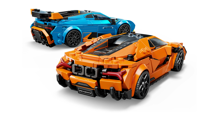 LEGO Speed Champions: Lamborghini Revuelto y Hurac&aacute;n STO, 607 Piezas (77238) image number 3
