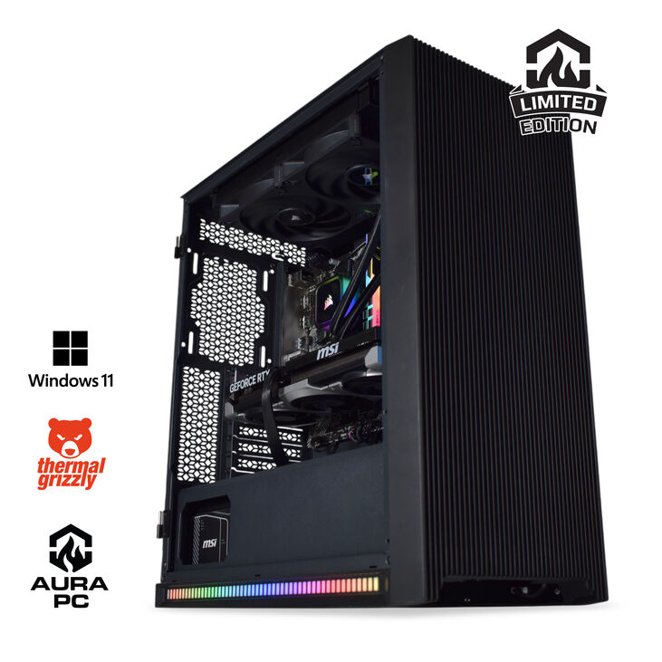 Ordenador AURA Limited-PC Ryzen 7 5700X 16GB DDR4 1TB RTX 5060 Ti 16GB WiFi W11 image number 0