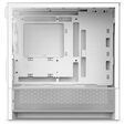 Torre Micro-ATX NZXT H3 Flow Blanca Cristal Templado image number null