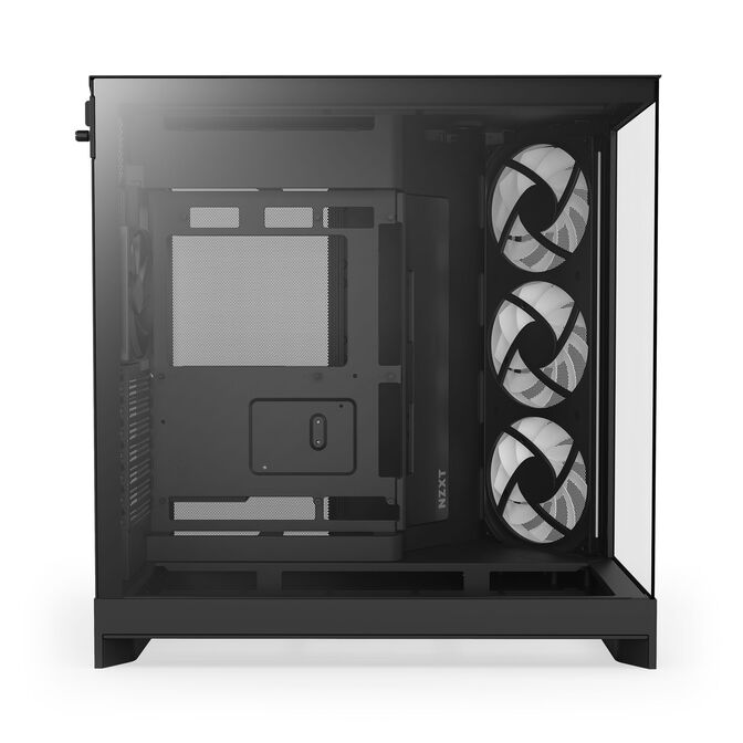Caixa E-ATX NZXT H9 Flow RGB Negra (2025) Cristal Templado image number 10