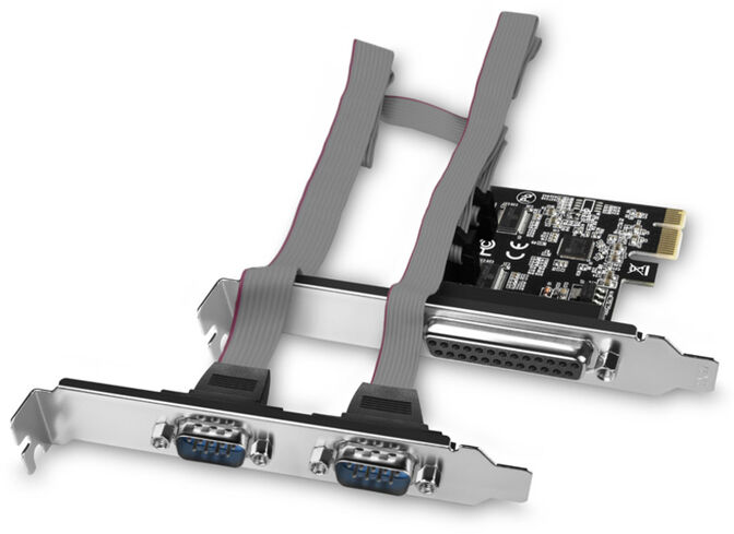 Adaptador PCIe AXAGON PCEA-PSN con 1x Puerto Paralelo + 2x Puerto Serie - Chipset ASIX AX99100 image number 1
