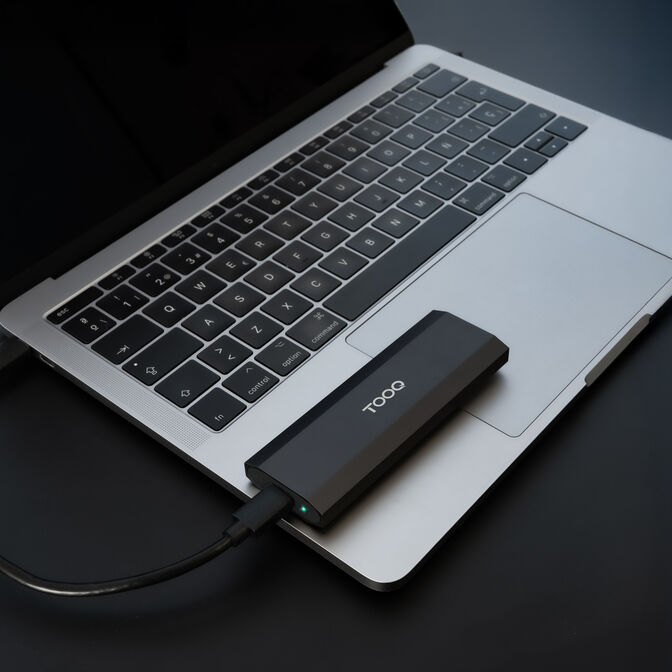 Caja SSD Tooq TQE-2231B M.2 NVMe PCIe USB3.1 Gen 2 Negro image number 5